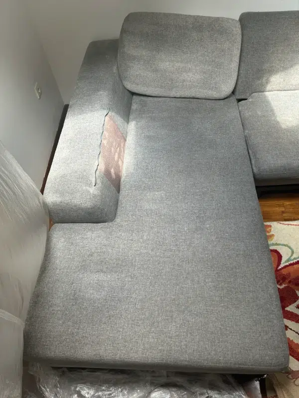 Ugaona garnitura posle čišćenja – bez mrlja